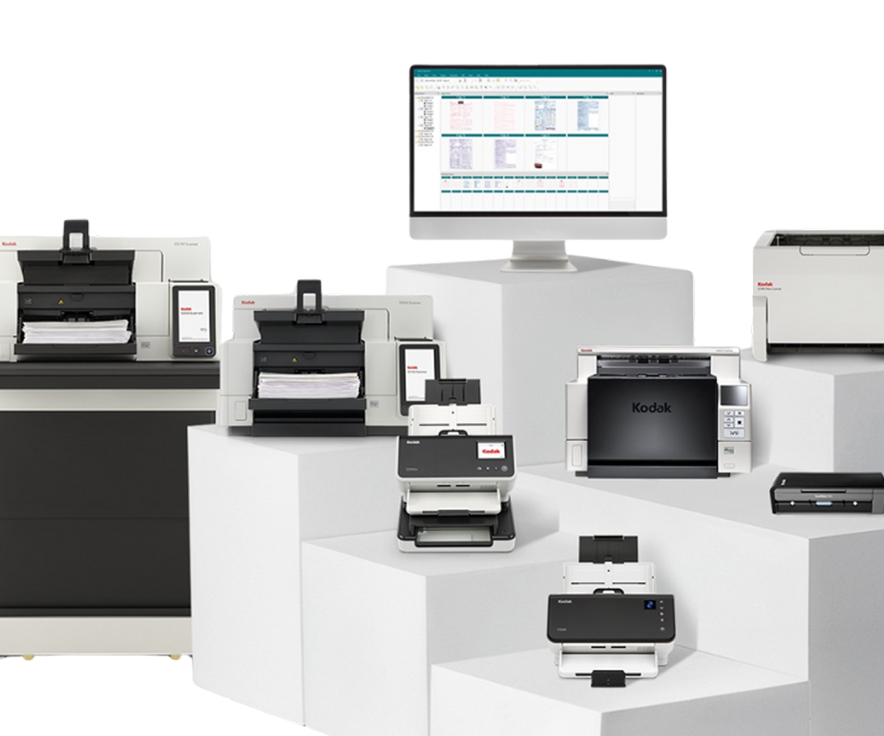 Group of Kodak scanners