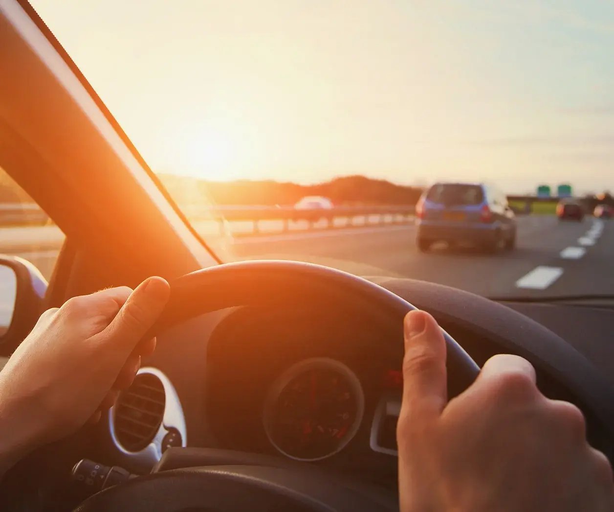 person driving